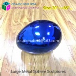 large custom metal colorful home decor spheres