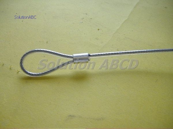 thumbnail image 2 of 3/16" Aluminum Cable Sleeves – Lot Of 10 Aircraft Cable Crimps – Swaging Sleeves 2 of 5
