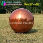 large custom metal colorful handmade spheres